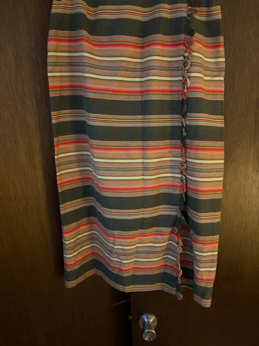 Vintage Southwestern Maxi Skirt 100% Cotton